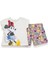 Minie Mouse Kız Bebek T-Şhirt. Şort Takım . Renkli Lacost Kumaş Şortlu Takım. 1