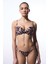 Clove Lol Up Leopar Desenli Push Up Balenli Bralet Bikini Üstü 5