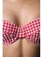 Texas Red Pötikare Balenli Balconette Bikini Üstü 4