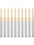 Pcb Makinesi Için 10 Adet Titanyum Kaplama Karbür, 1/8 Inç Şaft 1.6mm (Yurt Dışından) 1