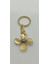 Pirinç Anahtarlık 4 Kanatlı Pervane (3,5cm) 3