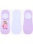 3 Çift Pamuklu Teddy Bear Ayı Sneaker Çorap 1
