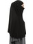 Hazır Türban Peçeli Pratik Eşarp Tesettür Nikaplı Hijab - Namaz Örtüsü Sufle (3Xl) - Siyah 3