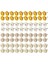 Döner Aletler Için 80 Adet 1 Inç Parlatma Tekerleği Seti, 3mm 1/8 Inç Şaft (Yurt Dışından) 1