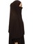 Hazır Türban Peçeli Pratik Eşarp Tesettür Nikaplı Hijab - Namaz Örtüsü Sufle (3Xl) - Koyu Kahverengi 3