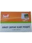 Güvenlik Kart Poşeti 11.5 x 16 cm cm ( 5 Adet ) + Sarff Kart Askı Ipi Lacivert Metal Klipsli ( 5 Adet ) Set 4