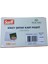 Güvenlik Kart Poşeti 11.5 x 16 cm cm ( 5 Adet ) + Sarff Kart Askı Ipi Lacivert Metal Klipsli ( 5 Adet ) Set 5