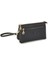 Kadın Çapraz ve Clutch Çanta Bilek ve Çapraz Askılı Siyah Natural (24X15 Cm) 2
