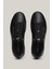 Erkek Th Monogram Deri Court Sneaker - Siyah 5
