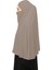 Hazır Türban Peçeli Pratik Eşarp Tesettür Nikaplı Hijab - Namaz Örtüsü Sufle (3Xl) - Açık Vizon 5