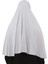 Hazır Türban Peçeli Pratik Eşarp Tesettür Nikaplı Hijab - Namaz Örtüsü Sufle (3Xl) - Gri 8