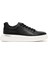 Erkek Siyah Bağcıklı Kalın Tabanlı Deri Sneaker 25SFD676818 1