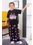 Oversize T-Shirt Ispanyol Paça Tayt Kuromi Baskılı Takım 1