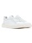 Erkek Beyaz Bağcıklı Kalın Tabanlı Deri Sneaker 25SFD676818 3