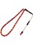 Arpa Kesim Turuncu Ateş Kehribarı Tesbih (11X8 Mm) 1