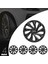 Seat Leon 16 Inç Jant Kapağı Amblemli Piano Black (4 Adet) 221 Wg 3