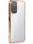 Xiaomi Redmi Note 11 Kılıf Razer Lensli Silikon - Gold Bstmy 1
