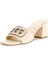 Kadın Gals Dress Sandalet - Krem 1