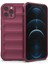 Iphone 12 Pro Kılıf Optimum Silikon - Bordo Bstmy 1