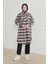Gömlek Yaka Çıtçıtlı Tunik-Gri 24KT415 1