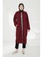 Boydan Fermuarlı Giy Çık-Bordo 24KT412 2
