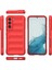 Samsung Galaxy S21 Kılıf Optimum Silikon - Kırmızı Bstmy 3