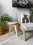 Helle Yuvarlak Tekli Huş Ağacı Plywood Sehpa – Doğal Ahşap, Modern Tasarım Yan Sehpa 2