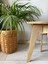 Helle Yuvarlak Tekli Huş Ağacı Plywood Sehpa – Doğal Ahşap, Modern Tasarım Yan Sehpa 3