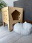 Vetle - Plywood Modern ve Fonksiyonel Pet Evi - Yan Sehpa 2