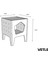 Vetle - Plywood Modern ve Fonksiyonel Pet Evi - Yan Sehpa 4