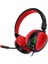 Akz 021 Kablolu Mikrofonlu Işıklı Oyuncu Kulaklığı Rgb Kırmızı 1