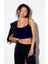 Kadın Ip Askılı Crop Top Büstiyer 3