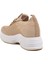 Bej Triko Kalın Taban Kadın Sneaker Lady 5002 Z 4