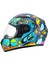 Sw 815K Ocean Black Blue Full Face Çocuk Kaskı 2