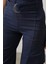 Kemerli Cargo Pantolon - Indigo 4