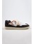 Artemis Erkek Hakiki Deri Eskitme El Boyamalı Bağcık ve Iki Yedek Bağcıklı Beyaz-Gri Sneakers 2