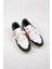 Artemis Erkek Hakiki Deri Eskitme El Boyamalı Bağcık ve Iki Yedek Bağcıklı Beyaz-Gri Sneakers 3