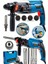 Alman 9800 W Çelik Şanzuman Bakir Sargili Kırıcı Hilti Matkap 2,35 mm 5 Adet Uç Yedek Mandre 2