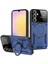 Samsung Galaxy S25 Plus Kılıf Joy Lens Standlı Kapak - Lacivert Bstmy 1
