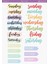 1 Adet Planlayıcı Temalı Sticker – 12X17 cm | Scrapbook, Bullet Journal, Planlayıcı ve Ajanda Için Özel Tasarım 1