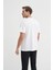 Bisiklet Yaka Beyaz Erkek T-Shirt 4172 3