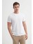 Beyaz Erkek T-Shirt 4240 2