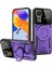 Xiaomi Redmi Note 12 Pro 4g Kılıf Joy Lens Standlı Kapak - Mor Bstmy 1