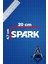 Spark 20X4,7 Jdm Yazı Araba-Motosiklet Cam Etiket Sticker Beyaz Renk 2