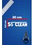 So Clean 20X4,5 Jdm Yazı Araba-Motosiklet Cam Etiket Sticker Beyaz Renk 2