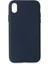 Iphone Xr Kılıf Nano Içi Kadife Silikon - Lacivert Bstmy 1