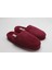 Bordo Kadife Sessiz ve Kaydırmaz Taban, Içi Peluş 1