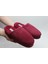 Bordo Kadife Sessiz ve Kaydırmaz Taban, Içi Peluş 2