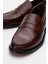 2655 Erkek Klasik Rugan Deri Loafer 5