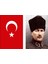 Türk Bayrağı ve Atatürk Posteri 150X225 1